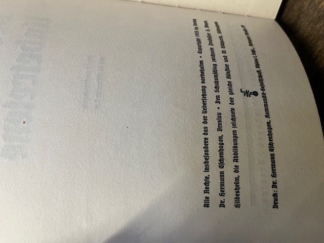 Der Weg ins Unbetretene, Fischer