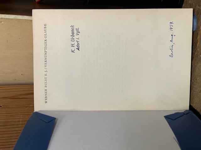 Vern&uuml;nftiger Glaube, Bulst