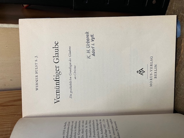 Vern&uuml;nftiger Glaube, Bulst