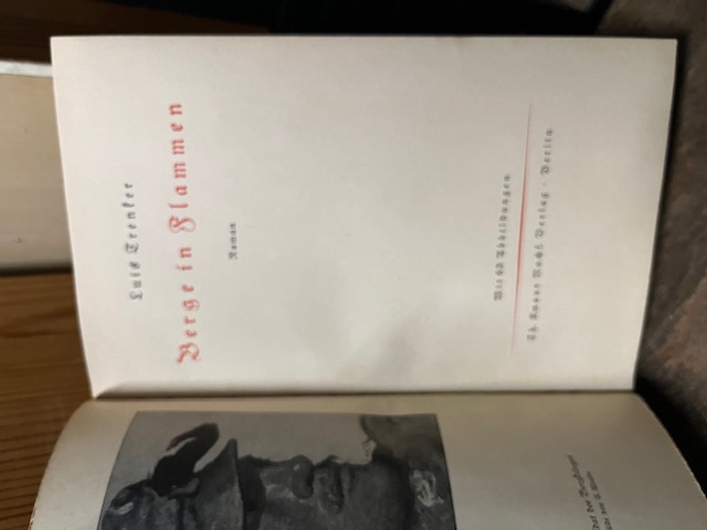 Berge in Flammen, Trenker, 1940