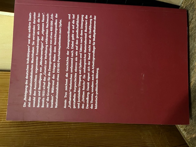 Die Reinigung des Volksk&ouml;rpers, Trus