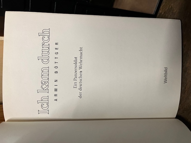 Ich kam durch, B&ouml;ttger