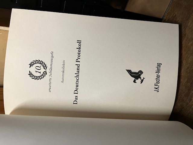 Das Deutschland Protokoll, 10. erweiterte Jubil&auml;um