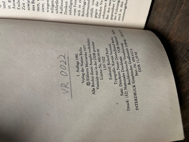 Gespr&auml;che mit dem Henker, Moczarski