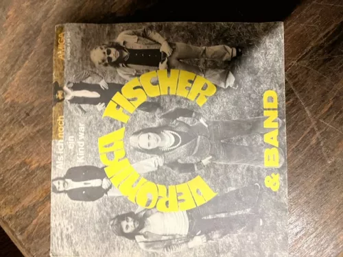 Maxi LP Veronica Fischer & Band -Als ich noch ein 