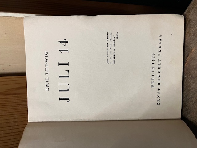 Juli 14, Ludwig
