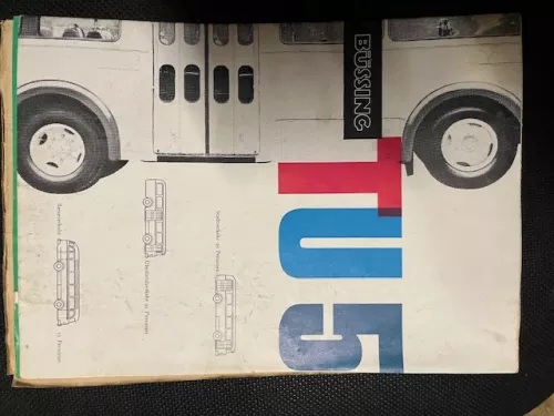 7 x B&uuml;ssing Prospekte TU10, TU5, etc.