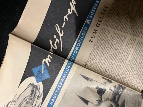 7 x B&uuml;ssing Prospekte TU10, TU5, etc.