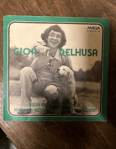 Maxi LP Gjon Delhusa - Mein erstes M&auml;dchen