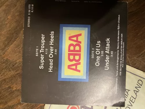 4 Maxi LP`s  Abba