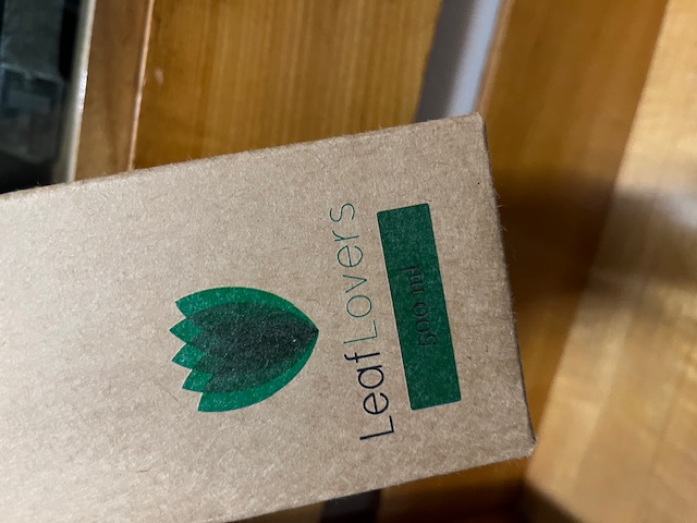 Leaf Lovers Trinkflasche 500 ml Edelstahl