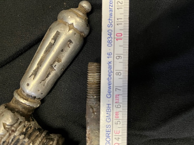 Antike T&uuml;rdr&uuml;cker Gr&uuml;nderzeit/Jugendstil "Hand"