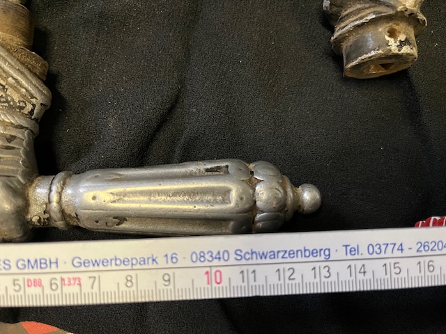 Antike T&uuml;rdr&uuml;cker Gr&uuml;nderzeit/Jugendstil "Hand"