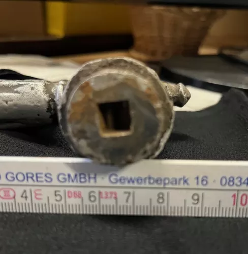 Antike T&uuml;rdr&uuml;cker Gr&uuml;nderzeit/Jugendstil "Hand"