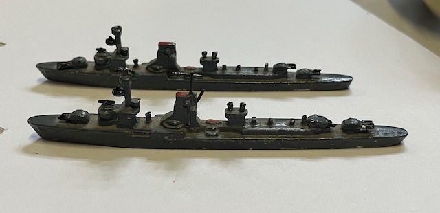 Konvolut Zinn Schiffe und U-Boote, Wiking Modell