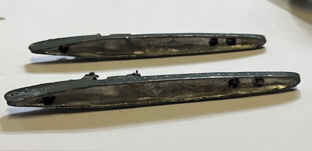 Konvolut Zinn Schiffe und U-Boote, Wiking Modell