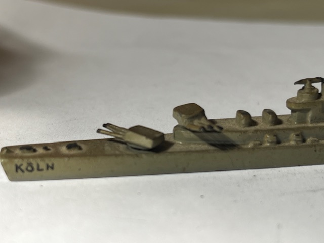 Konvolut Zinn Schiffe und U-Boote, Wiking Modell