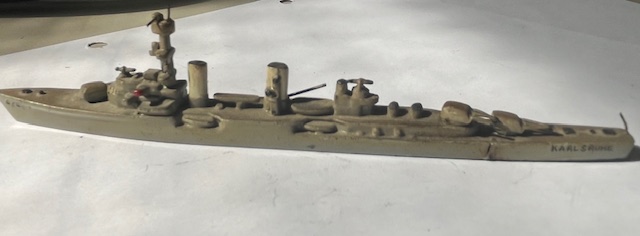 Konvolut Zinn Schiffe und U-Boote, Wiking Modell