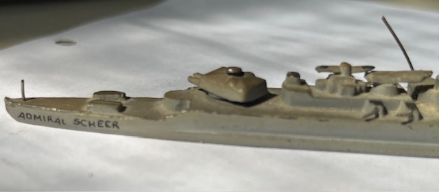 Konvolut Zinn Schiffe und U-Boote, Wiking Modell